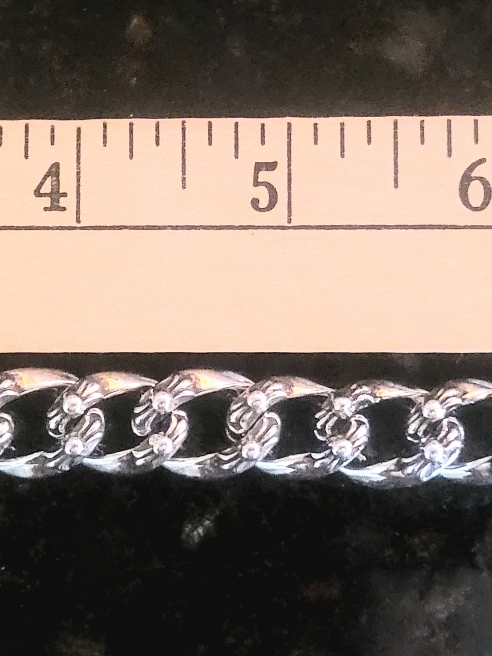 Chrome Hearts Style Heavy Silver Bracelet - Picture 5 of 5